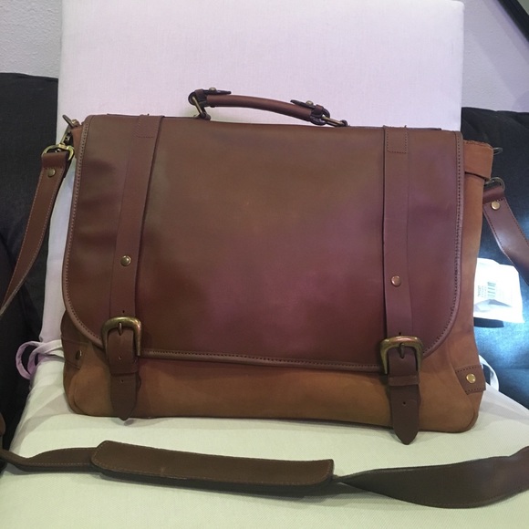 Other - leather bookbag