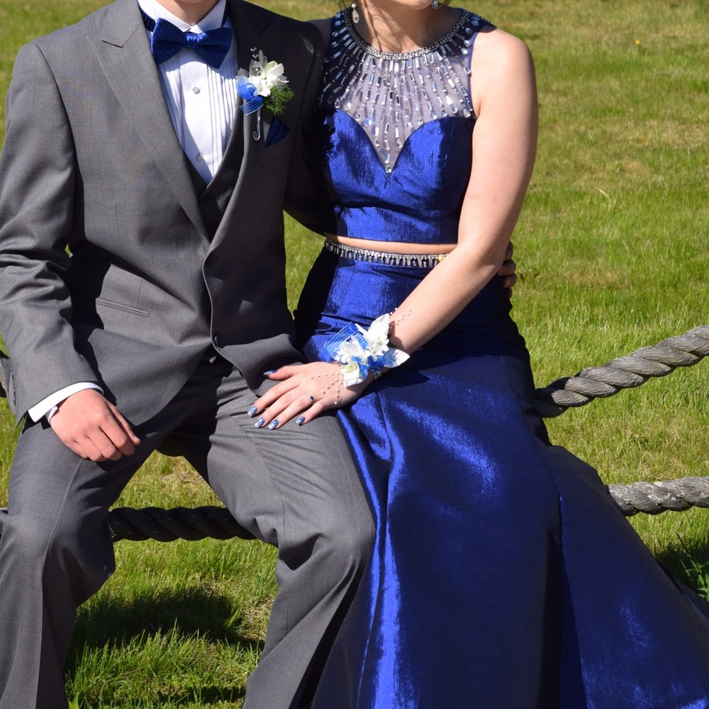 Macduggal  Mermaid Prom Dress