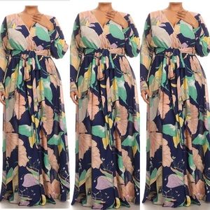 Plus size Floral Maxi 😍😍😍