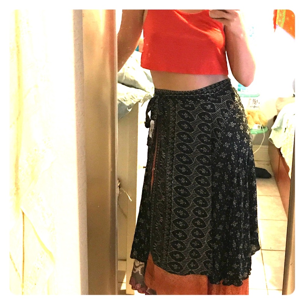 Wrap skirt