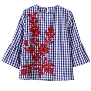 Embroidered Zara Style Top