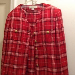 Plaid Skirt suit ,  Jones New York , size 14