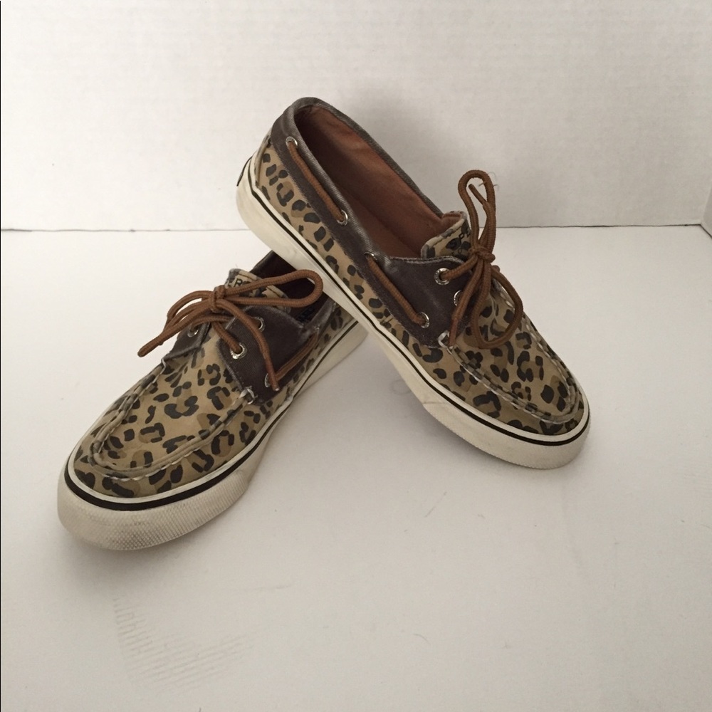Sperry Top-Sider Leopard Boat Shoes