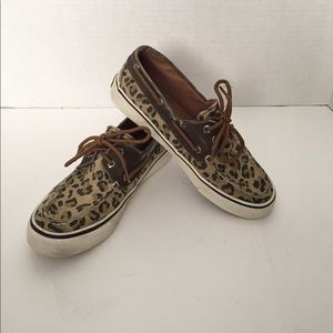 Sperry Top-Sider Leopard Boat Shoes