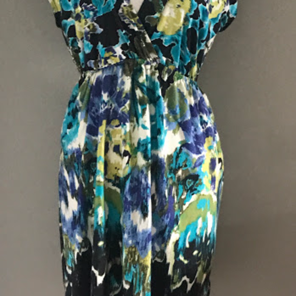 Pink Rose Sleeveless Dress Small - Picture 1 of 2