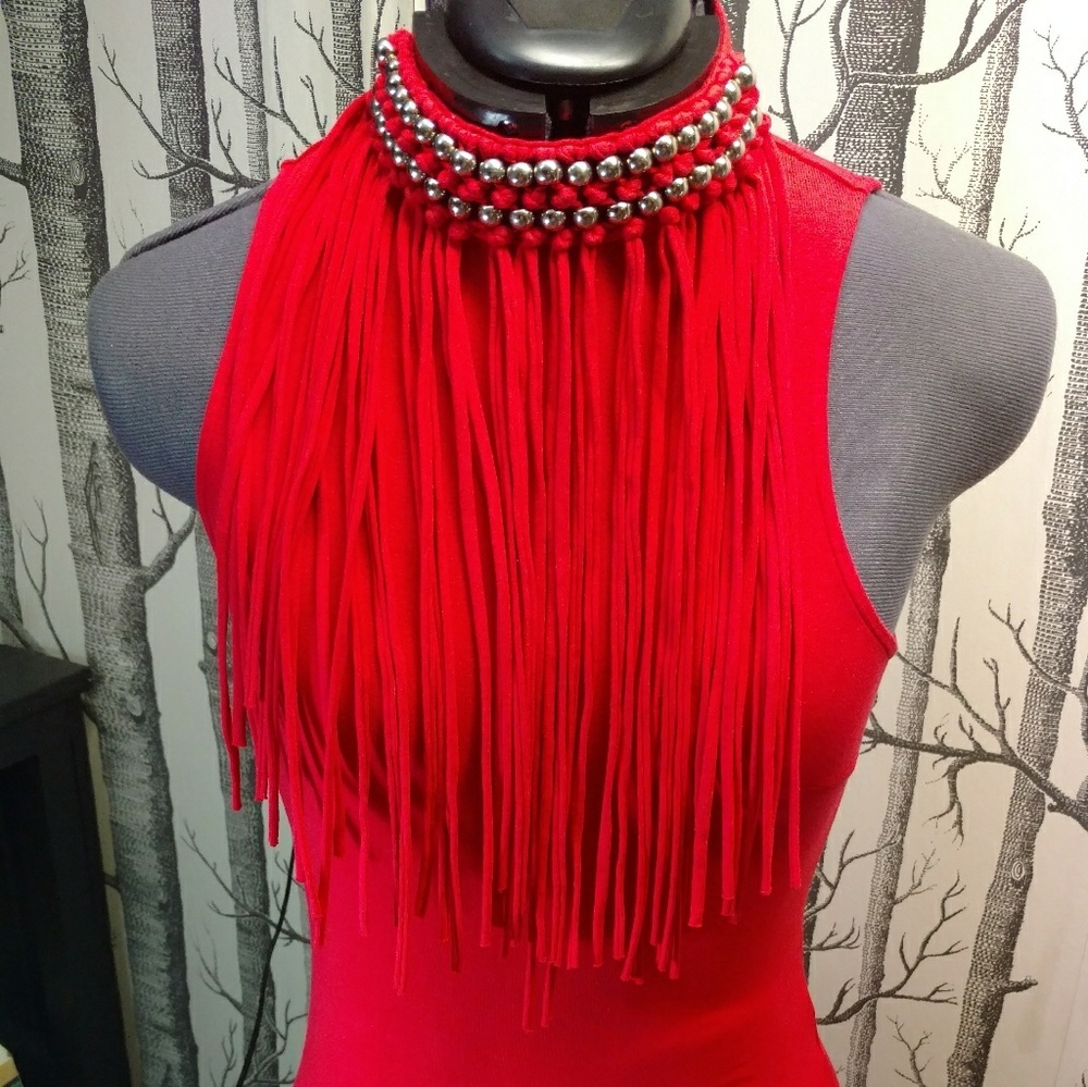 EUC Fierce Red cocktail dress