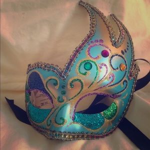Multi-color Venetian Masquerade Mask