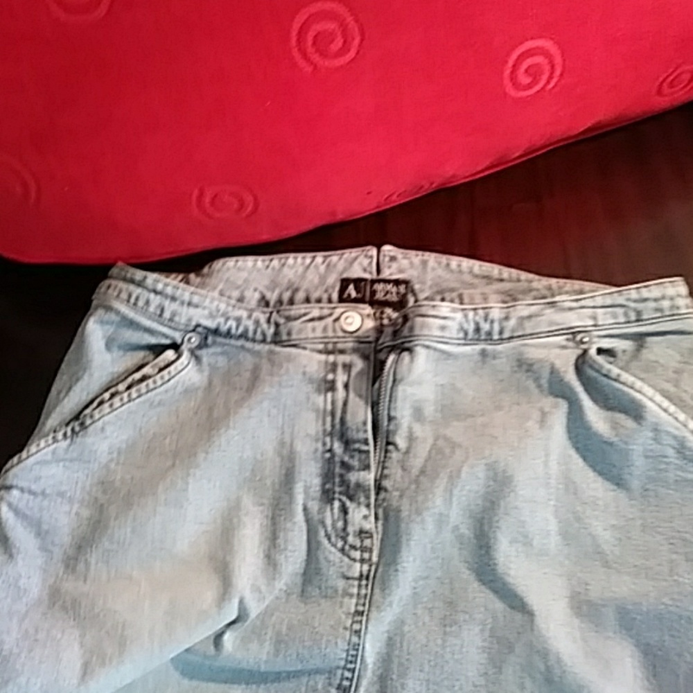 Armani jean skirt