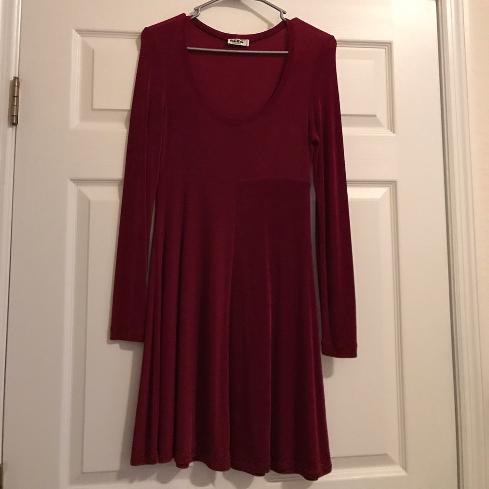 Maroon dress