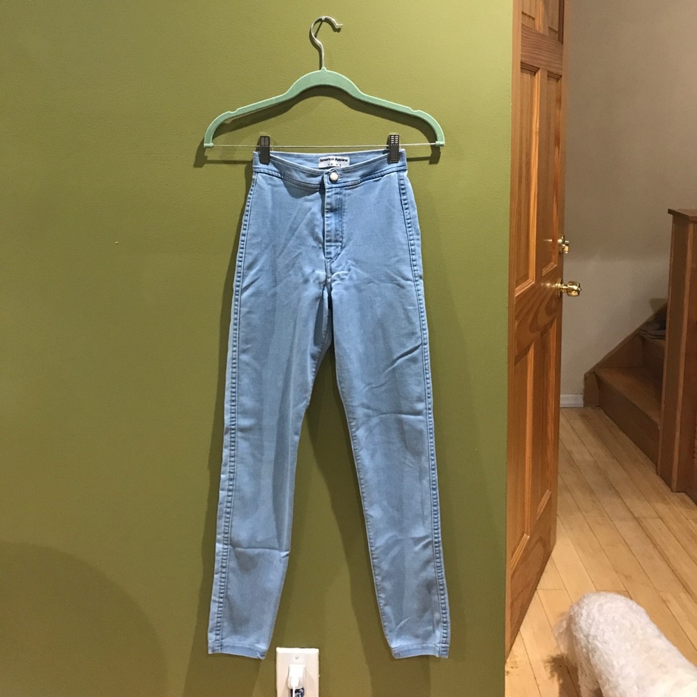 American Apparel easy jeans XXS