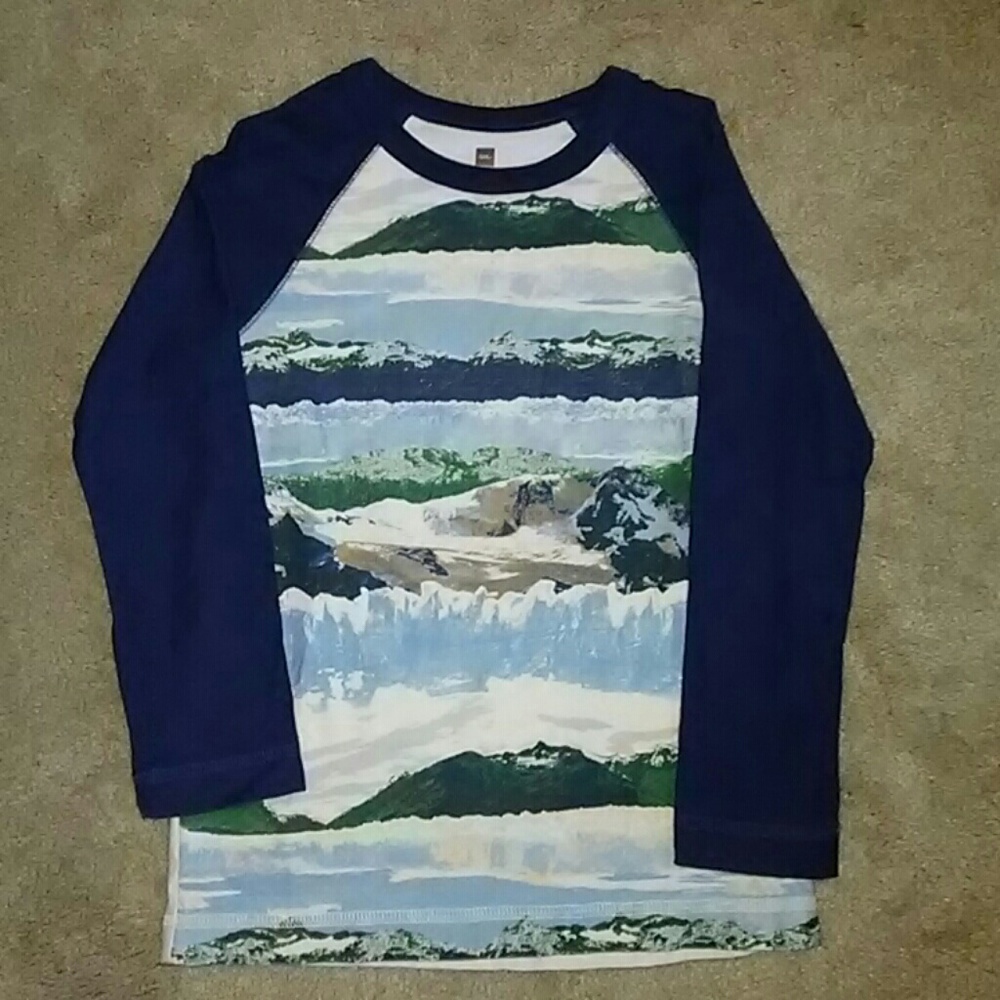 EUC Tea Collection top shirt sz 6/7