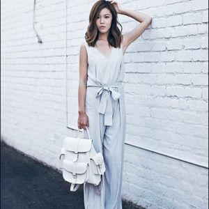 NWT Zara Gray Jumpsuit Size M