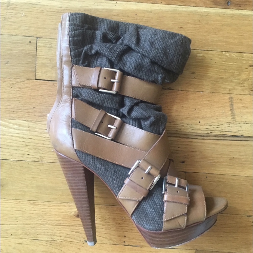 Report Signature Women's Hancock Peep-Toe Boots