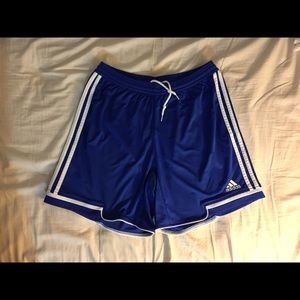 Adidas blue shorts