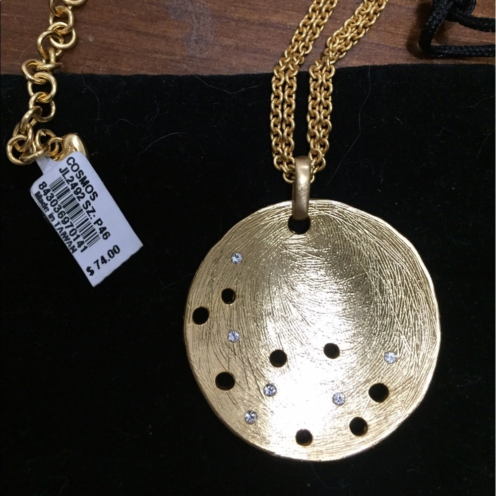 Brighton sand dollar necklace (bigger version)