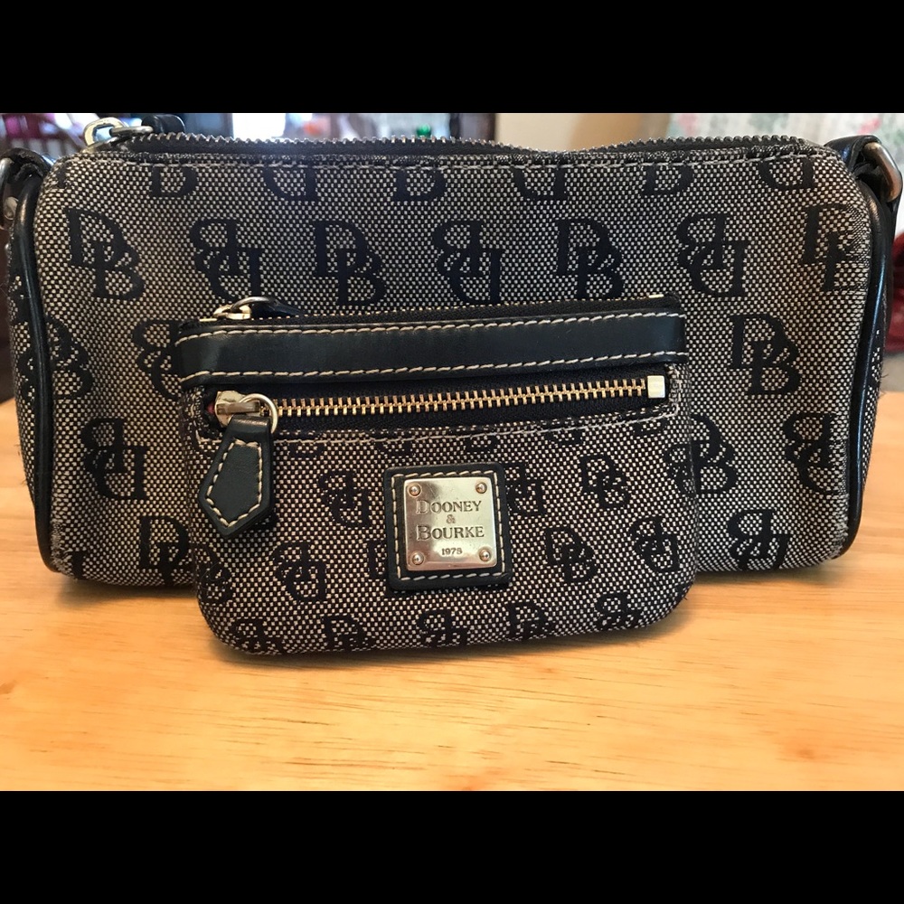 Dooney & Bourke shoulder bag & coin purse