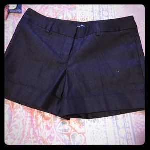 Dark denim shorts from express