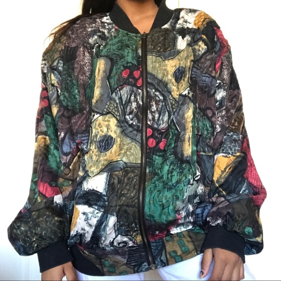 VINTAGE BOMBER JACKET - Picture 3 of 4