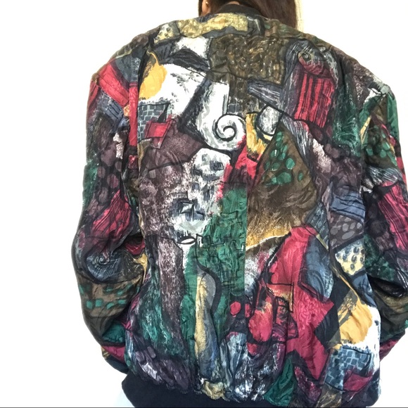 VINTAGE BOMBER JACKET - Picture 4 of 4