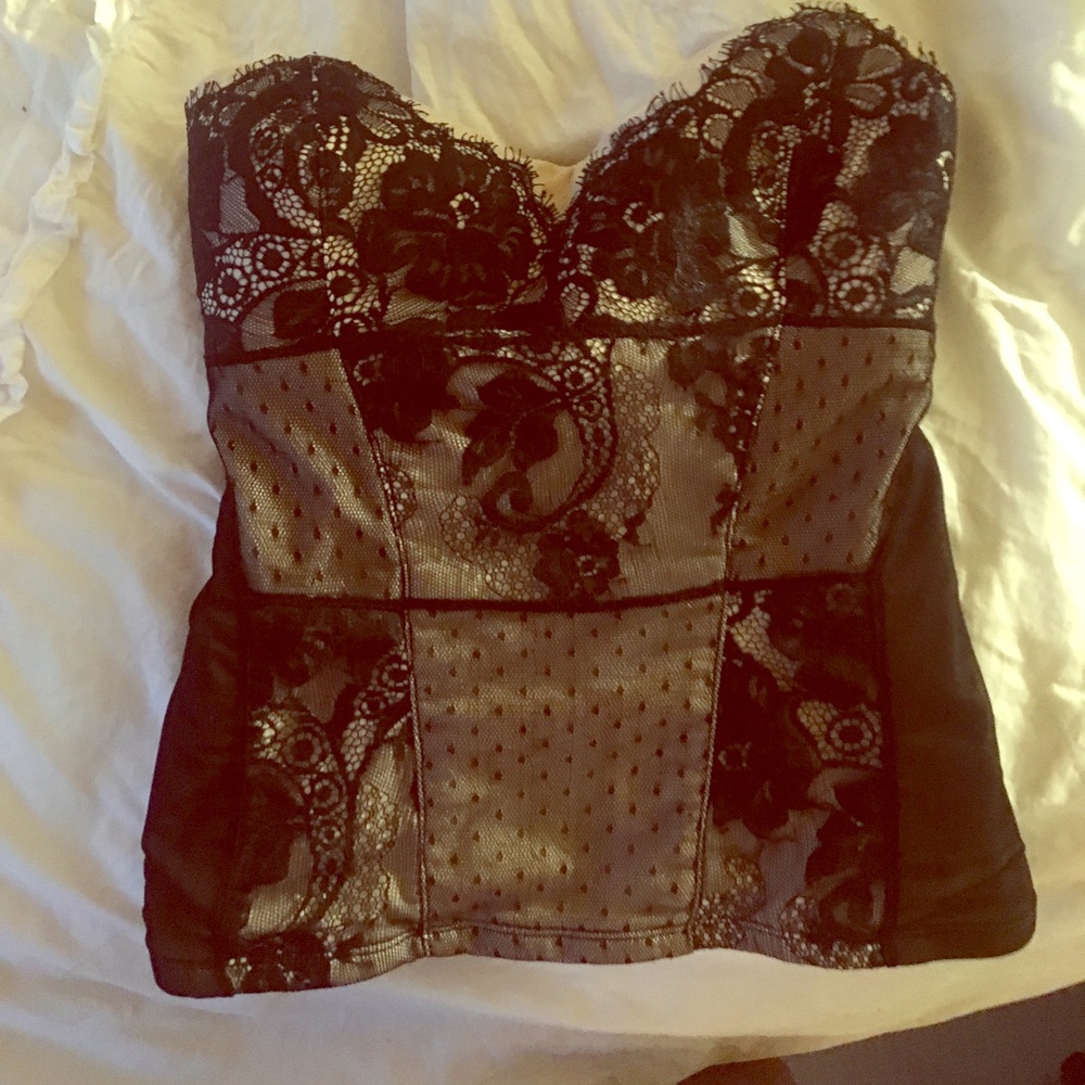 Bebe lace corset