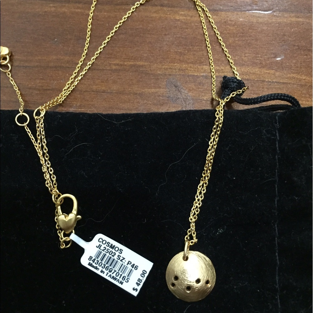 Brighton sand dollar necklace (small version)