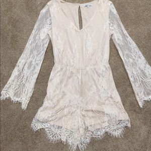 Lace romper