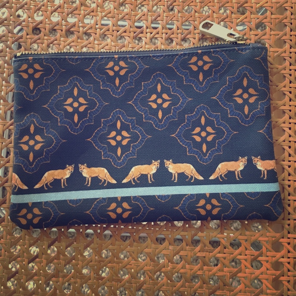 Fox motif pouch from Anthro
