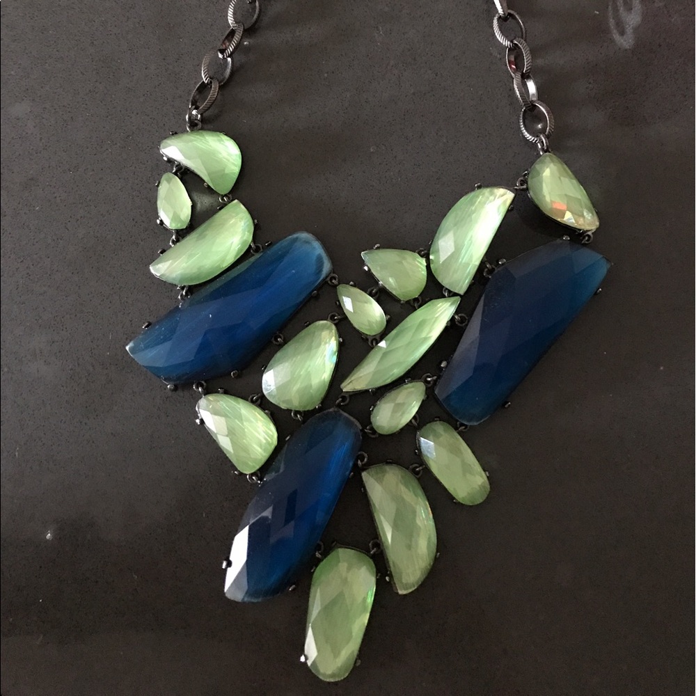 BCBG statement bib necklace