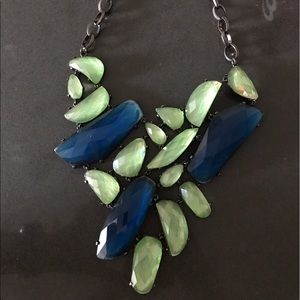 BCBG statement bib necklace