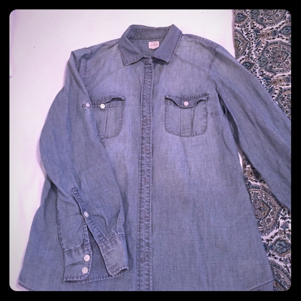 JCrew Chambray Shirt