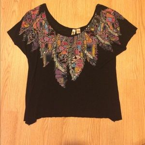 Eyeshadow Black Feather Top