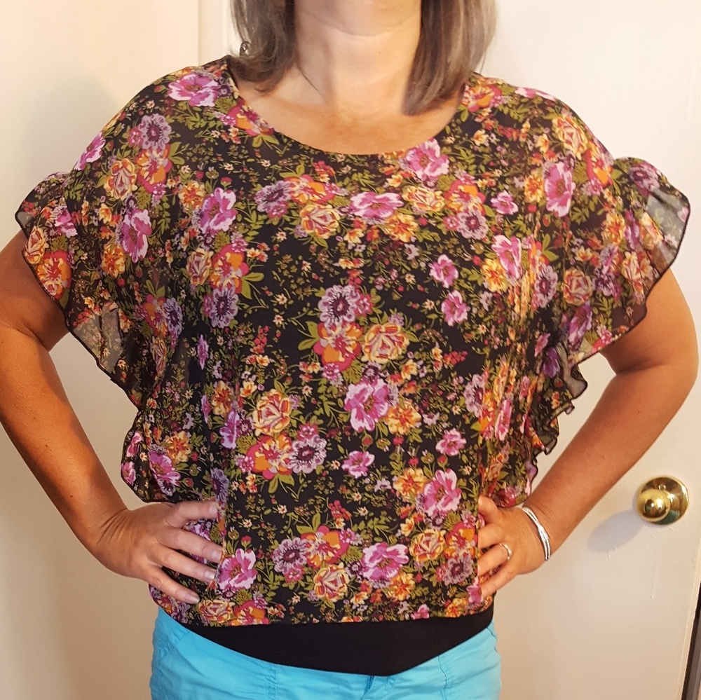 Multi-colored blouse
