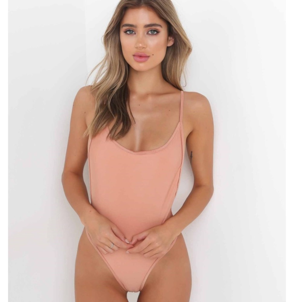 NEW TIGER MIST MERCEDES ONE PIECE SWIMSUIT ASOS