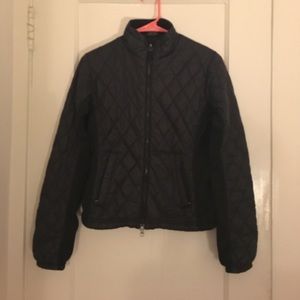 Black Marmot quilted jacket.
