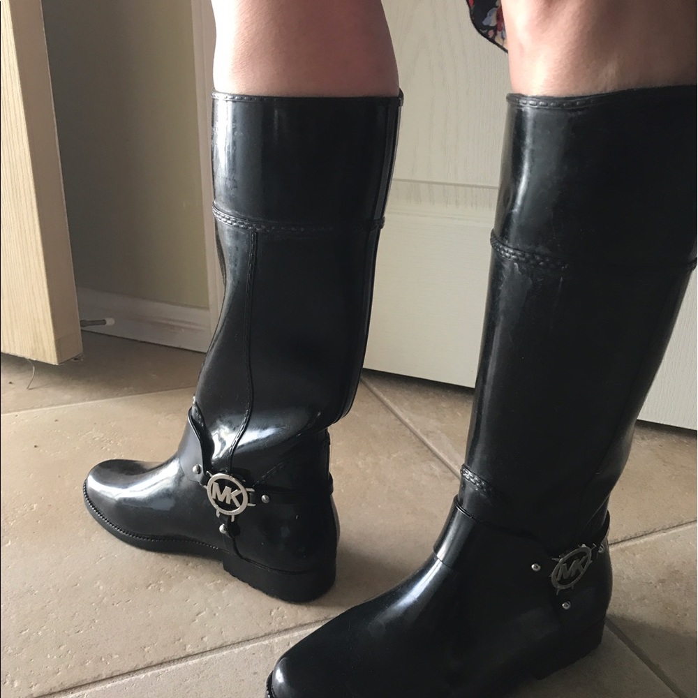 MICHAEL KORS FULTON HARNESS TALL RAINBOOT