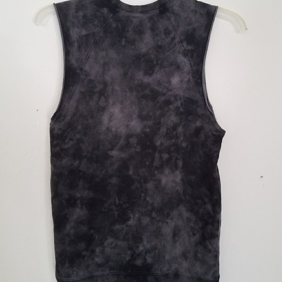 ⬛NWT HM Divided Grey Tiedye Sleeveless Top XS Goth - Picture 4 of 8