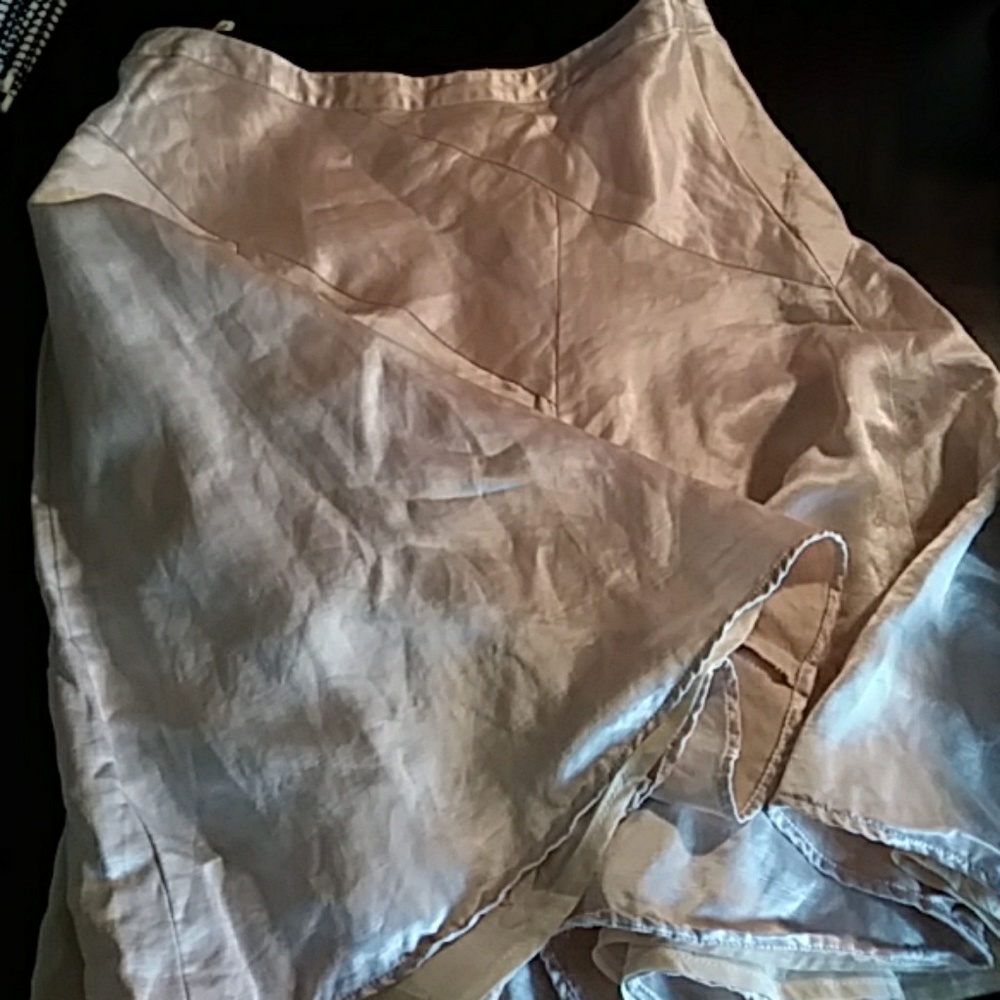 Linen skirt