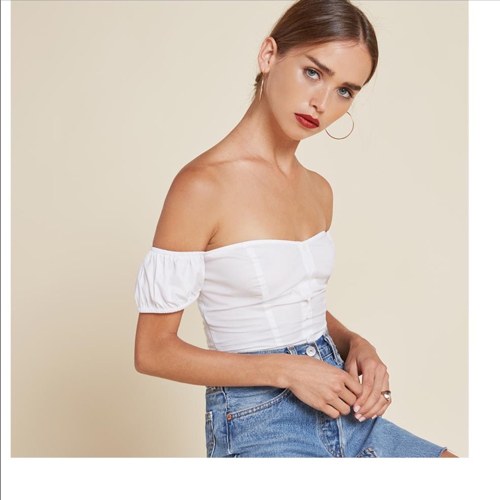 Reformation joey top