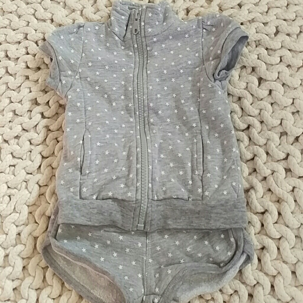 Peek Track Jacket and Shorts Set