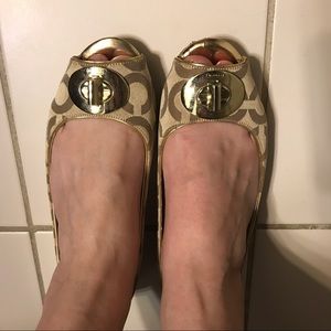 Coach Op Art Christina Flats