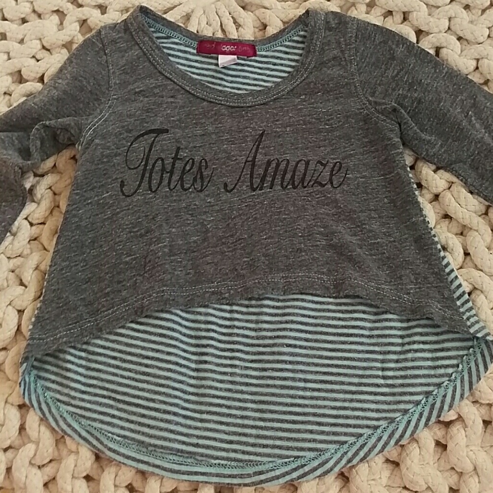 Totes Amaze High-low Tee by Red Wagon Kids