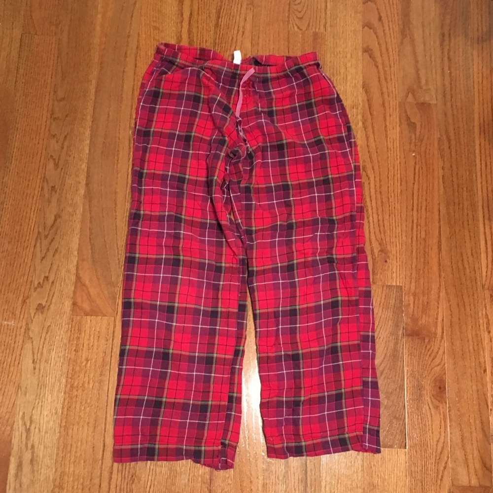 Gap plaid pajama bottoms