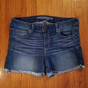 Midi denim shorts, American Eagle