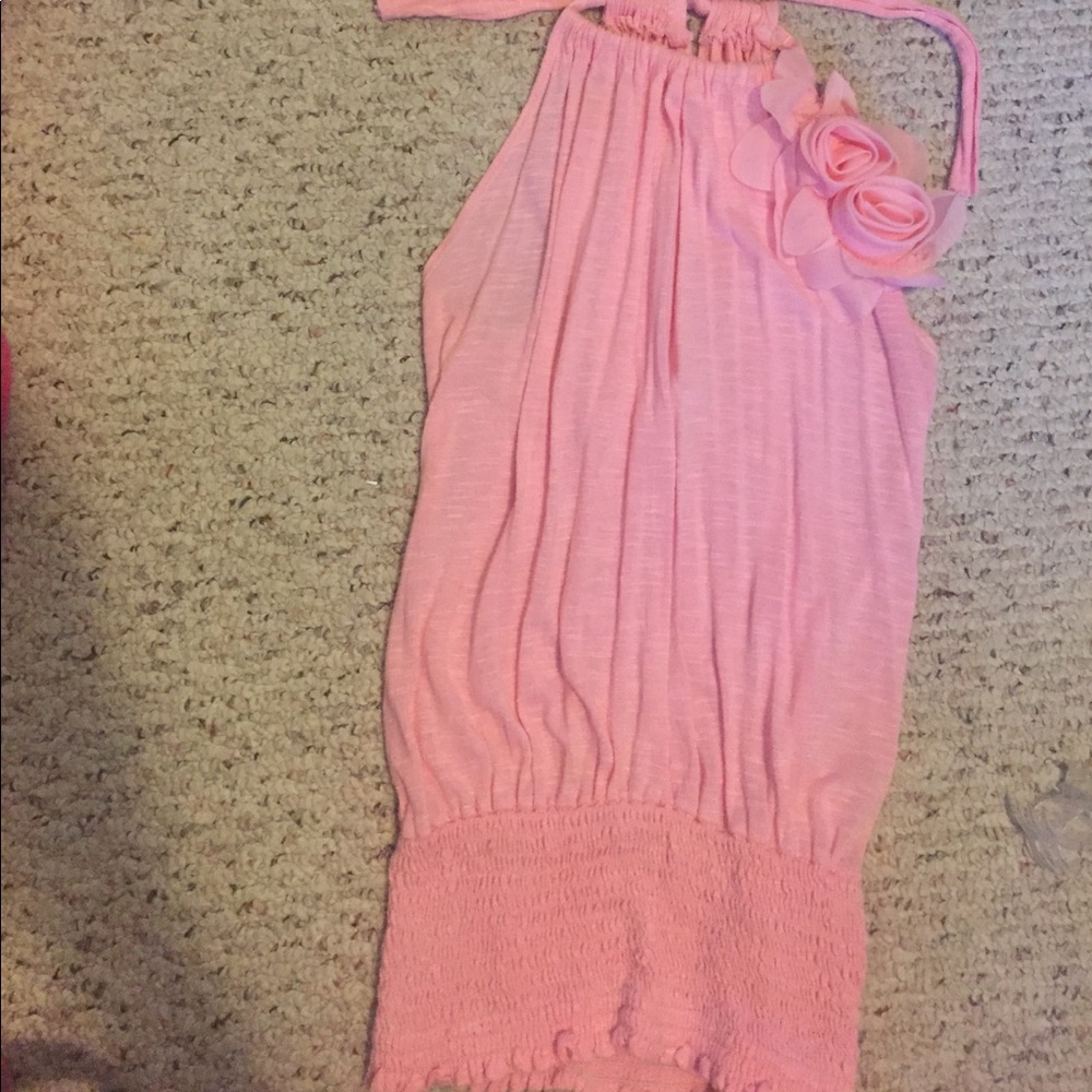 Pink tank top