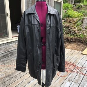 GAP Men's Genuine Leather Jacket