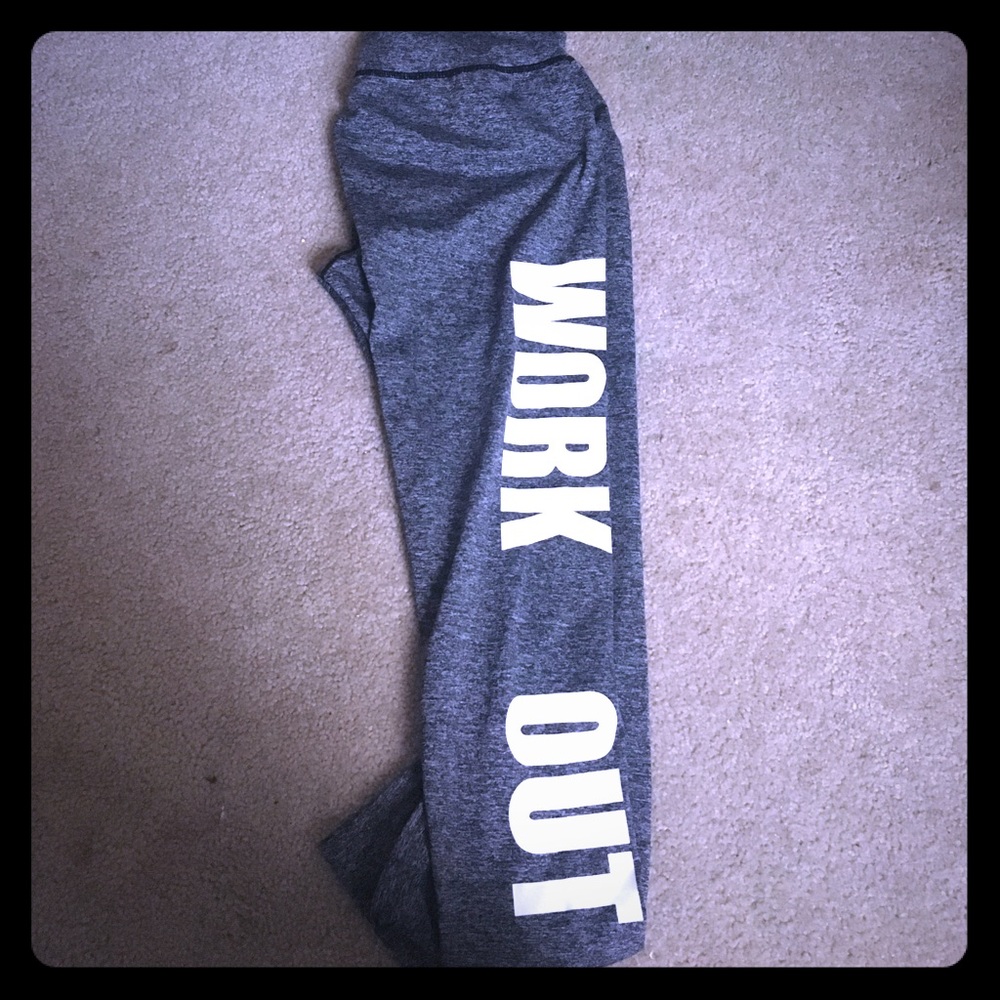 Youth large Grey Leggings