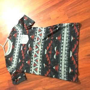 Cat and Jack  patterned t-shirt SIZE - Large 12/14