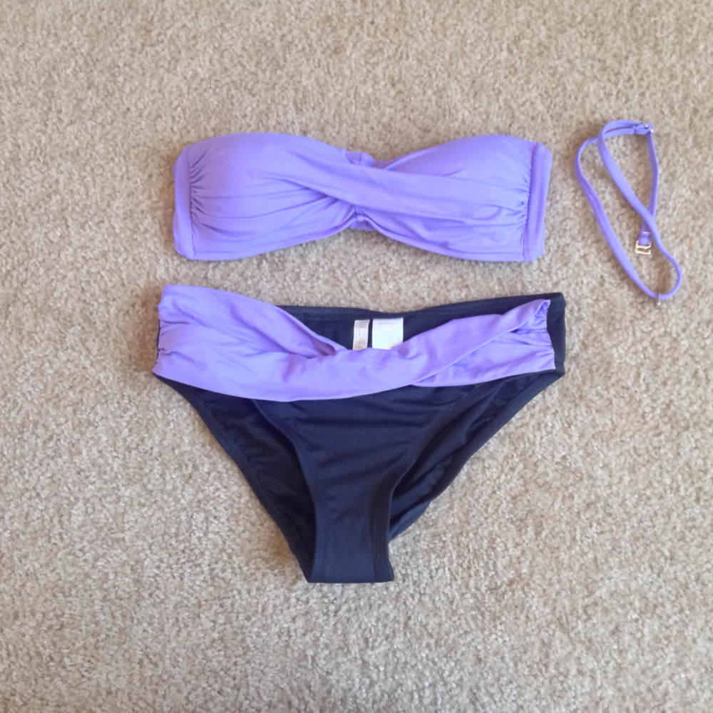 Anne Cole Signature Swim bikini top and bottoms