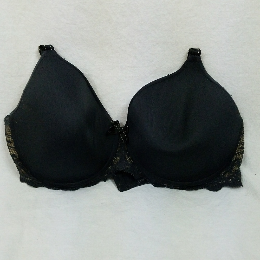 32DDD black bra