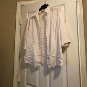 Basic White Button Up